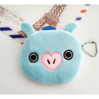 ราคา TH KPOP BTS BT21 กระเป๋าใส่เหรียญ ใส่บัตร และเหรียญ wallet Coin Purse (16454707639)