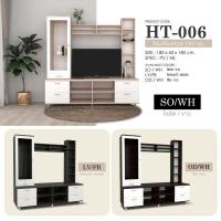 ราคา ตู้วางทีวีโฮมเธียเตอร์ รุ่น HT 006 ขนาด120 x 60 x 200 CM วางทีวีได้สูงสุด 46 นิ้ว (15662231340)