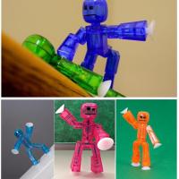 ราคา HOT pdh711 Stikbot Sucker Suction Cup Deformable Sticky Robot Toy 1PC K3G9 (20321216286)