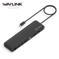 ราคา Wavlink USB C 12 In 1ฮับ แท่นวางมือถืออะแดปเตอร์ Type C สามจอแสดงผลพอร์ตและ VGA 100W การชาร์จ PD3 0 85W สำหรับพีซี อีเธอร์เน็ต microSD และการ์ดรีดเดอร์ SD3 5มมแจ็คเสียงและ2 USB 3 0และ2พอร์ต USB2 0สำหร