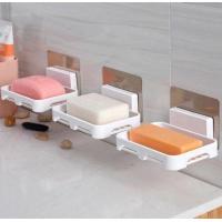 ราคา ที่วางสบู่พลาสติก ที่วางฟองน้ำล้างจาน ไม่ต้องเจาะผนัง ที่วางสบู่ Wall mounted soap dish (19884994517)