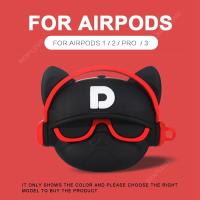 ราคา HUAQOO AirPods 1 2 3 Pro กรณี 3D น่ารัก AirPods กรณีการ์ตูนอะนิเมะซิลิโคนสำหรับ Apple AIR Pods 3 1 2 2021 Pro EarPods หูฟังกรณี (15210778118)