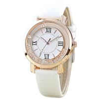 ราคา นาฬิกาข้อมือของขวัญควอตซ์ทรงมนหน้าปัดเลขโรมันฝังเพชรเทียมสำหรับผู้หญิงแฟชั่นคลื่นความโน้มถ่วง (17356991871)