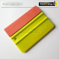ราคา ยางรีดสติ๊กเกอร์ ยางรีดน้ำ ที่รีดฟิล์ม ที่ปาดน้ำ อุปกรณ์ติดฟิล์มกรองแสง เครื่องมือช่างฟิล์ม CD16 SQUEEGEE W FELT EDGE (10203165296)