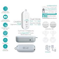ราคา ประกัน3ปี Camera Baby เครื่องปั๊มนมไฟฟ้าแบบปั๊มคู่ W 5360 DUOPUMP 2 (4321342715)
