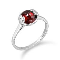 ราคา MIZUCHOL แหวนพลอยเสริมดวงวันเสาร์ Lucky Me Red Garnet Ring (497566453)