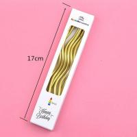 ราคา เทียนวันเกิด เทียนวันเกิดแบบเกลียวยาว เทียนเกลียวยาว เทียนสีพาสเทล สีเมทัลลิค 6 แท่ง (19911431773)