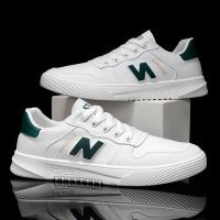 ราคา CODcaizhu45 2022 Hot Sale NB Ready Stock Fashion Kasut Sukan Lelaki White Shoes Mens Casual Breathable Shoes Womens Shoes Leather Shoes Mens Shoes Kasut Kasual (19710689004)