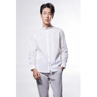 ราคา LTD เสื้อเชิ้ตแขนยาวคอจีน ผู้ชาย สีขาวออฟไวท์ Banded Collar Shirt 03437 (20799219987)