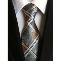 ราคา เนคไทมีลวดลายเนคไทผู้ชายไหมลายทางยาว60สไตล์สำหรับนักธุรกิจหรูหราแต่งงานแบบคลาสสิก (20416569876)