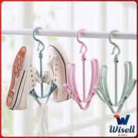 ราคา Wisell ไม้แขวนรองเท้าอเนกประสงค์ ไม้ห้อยรองเท้า ไม้แขวนตากรองเท้า ที่ตากรองเท้า รุ่นพลาสติก ขนาด 30 19 ซม คละ Shoes Hangers มีสินค้าพร้อมส่ง (19737707088)