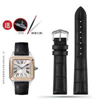 ราคา Suitable for Cartier Cartier Santos Dumont Santos Dumont series couple men and women leather strap (19992667570)