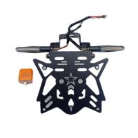 ราคา ท้ายสั้น M Slaz เอ็มสแลซ พร้อมไฟเลี้ยวLED ใส่ได้ทุกปีพับได้เหล็กยึดทะเบียนใหญ่ผลิตจากเหล็หนาแข็งแรง (13746694714)