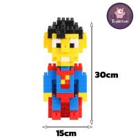 ราคา ส่งจากกทม Large size Super hero building blocks บล็อกไม้ เลโก้ ซุปเปอร์ฮีโร่ เลโก้อเวนเจอร์ (12548411721)