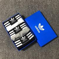 ราคา 2094 Adidas กางเกงบ็อกเซอร์ ผ้าฝ้ายแท้ ปักลาย สําหรับผู้ชาย (19864740650)