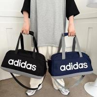 ราคา Adidasคุณภาพสูงกระเป๋าสะพายไหล่ข้างเดียวความจุขนาดใหญ่สำหรับผู้ชายและผู้หญิงกระเป๋าถือฟิตเนสกระเป๋ากีฬา (18934339436)