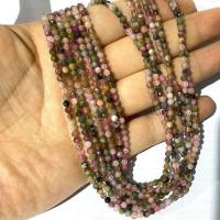 ราคา Faceted 2MM 3MM 4MM Natural Stone Crystal Agates Tourmaline African Turquoise Round Spacer Beads for Jewelry Making Diy Bracelet (19886495206)