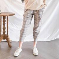 ราคา C D Pants ซีแอนด์ดี กางเกงห้าส่วน ดีเทลจั้มปลายขา ลายตาราง สีน้ำตาลอ่อน กางเกง กางเกงขายาวผญ กางเกงขายาว กางเกงทำงาน CT5KBR (3506808556)