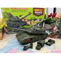 ราคา รถถังทหาร รถถัง รถของเล่น ของเล่นเด็กผู้ชาย setรถถังทหาร Army DIY no HS2083 2085 (20691871449)