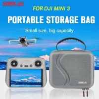 ราคา STARTRC DJI RC Remote Control Storage Bag For DJI Mini 3 Pro Mavic 3 Classic Air 2S Drone Screen Controller Handbag PU Portable Bag (17969439319)