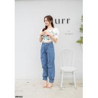 ราคา Multi Brand ชุดเซ็ท เซ็ทเสื้อครอปปักดอก กางเกงยีนส์ขายาว สีขาว (19708116590)