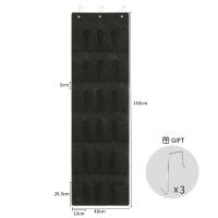 ราคา กระเป๋าตาข่ายขนาดใหญ่24ช่องรองเท้าแขวนติดผนังชั้นวางจัดระเบียบกว่าประตูกระเป๋าเก็บของผ้าตู้เสื้อผ้ารองเท้าใส่ของจุกจิก (19840685173)