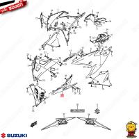 ราคา ชุดสี FRAME แท้ Suzuki GSX R150 2017 สีดำ (11164850480)