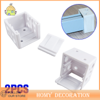 ราคา Shao 2 pcs White blind Bracket LOW PROFILE กล่องติดตั้งวงเล็บสำหรับผ้าม่านหน้าต่างชัตเตอร์อุปกรณ์เสริมการติดตั้งพลาสติก (20310023088)