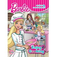 ราคา สมุดระบายสีเด็ก ชุด Barbie บาร์บี้ สนุกกับเกม ภาพระบายสี ของเล่นเสริมพัฒนาการ (20821486937)