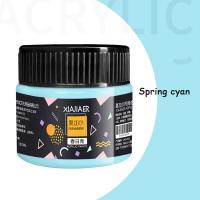 ราคา Rex TT สีอะคริลิค สีรองเท้า เสื้อผ้า สีผนัง สีหิน 100ml กันน้ำ acrylic color (21068797496)