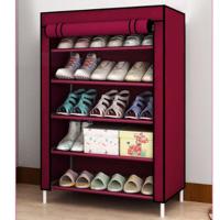 ราคา ตู้ใส่รองเท้า ชั้นวางรองเท้า ชั้นวาง ตู้วางรองเท้า ตู้รองเท้า ชั้นรองเท้า 5ช่อง Shoes Rack Shoes Cabinet (6591628512)