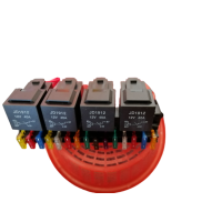 ราคา กล่องฟิวส์เสริมรถยนต์ กล่องรีเลย์ ฟิวส์ 15 ช่อง รีเลย์ 4 ช่อง 12 V 40 A สินค้าส่งจากไทย พร้อมส่ง มีฟิวส์ และรีเลย์พร้อมสายไฟในตัว (10763684691)