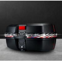 ราคา Royal Enfield กล่องเก็บของท้ายมอเตอร์ไซต์ กล่องหลัง กล่องท้ายรถ กล่องใส่ของท้ายมอเตอร์ไซต์ ขนาด 47ลิตร (3942162158)