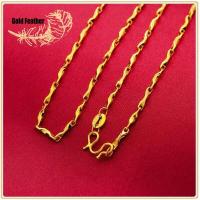 ราคา Local Delivery สร้อยทองไม่ลอก สร้อยคอ18k สร้อยทองไม่ลอก สร้อยคอครึ่งสลึง ทอง อินเทรนด์ chain necklace ทองสร้อยคอทองแท้06 สร้อยคอมินิมอล ทองแท้หลุดจำนำ ยาว 18 นิ้ว สไตล์คลาสสิก รวย สร้อยคอทอง24kแท้ สร