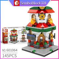 ราคา Sembo Block 601064 เลโก้ร้านค้า ร้านอาหาร จำนวน 145 ชิ้น (7624706603)