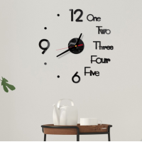 ราคา นาฬิกาติดผนัง 3D Wall Sticker Clock DIY Modern Acrylic กระจกเงา สติกเกอร์ นาฬิกาแขวน นาฬิกาติดผนัง ร่วมสมัย นาฬิกาติดผนังบ้าน Cafe Coffee ตกแต่งบ้าน (10322013820)