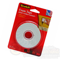 ราคา เทปโฟมกาวสองหน้า Scotch 3M เทปโฟม CAT 110 กาวสองหน้า ขนาด 21mm ยาว 3m ของแท้ จำนวน 1ม้วน พร้อมส่ง (19504991812)