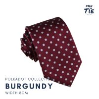 ราคา Men in Tie เนคไทแบบผูกเองขนาด 8cm รุ่น Polkadot (19451900997)