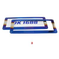 ราคา กรอบป้ายทะเบียนรถยนต์ งานไทเทเนียม ป้ายทะเบียนรถ สแตนเลสแท้ กรอบทะเบียน (19922870729)