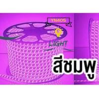 ราคา ไฟเส้น LED Strip 60led 1m ไฟสายยางท่อแบน 5050 HS 100 เมตร แถมฟรี ปลั๊กหัวจ่าย 5ตัว (19428981040)