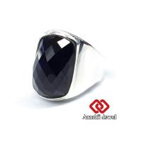 ราคา แหวนเงินแท้ ประดับพลอยนิลแท้ Black Spinel Ring แหวนพลอย แก้ชง แหวน พลอยประจำวันเกิด แหวนเงิน 925 เสริมดวง แหวนชาย เสริมโชคลาภ เรียกทรัพย์ (696460859)