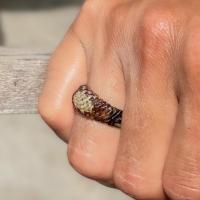 ราคา ปลอก9ถักหัว รวมสามสีสามมงคล แหวนหางช้าง แหวนมงคล แท้ ถักเองโดยควาญช้าง (12081026686)