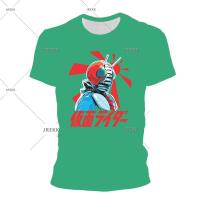 ราคา Kamen Rider เสื้อยืดลายผู้ชายออกแบบเย็น 3D Masked Rider พิมพ์เสื้อยืดฮาราจูกุแฟชั่นผู้หญิง XS 5XL (20077235610)