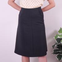 ราคา กระโปรงทำงาน ทรงเอ 2 กระเป๋า ผ้านาโน สีดำ สีกรมท่า มีซับในอย่างดี ความยาว 21 และ 24 นิ้ว (15557221849)