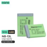 ราคา LLANO แบตเตอรี่กล้อง Canon NB 13L 1010mAh สำหรับ G5X G7X G9 G9X G7C Mark ii sx620HS SX720HS ฯลฯ (19920790547)