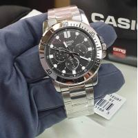 ราคา Casio MTP VD200 สายเหล็กผู้ชายมาใหม่ เเถมฟรีกล่องพร้อมตั้งเวา (19770202114)
