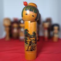 ราคา ตุ๊กตาไม้ โคเคชิ Japaness Kkeshi Doll งานฝีมือแท้จากญี่ปุ่น (20947044011)