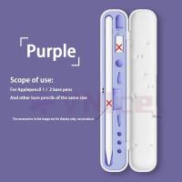 ราคา เคส Apple Pencil 2 1 ใช้งานได้กับ iPad Pencil เคสปากกา iPad 1 2 เคสพลาสติกแข็ง (20594946896)