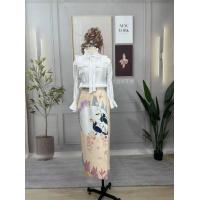 ราคา พร้อมส่ง S 4XL Jungkook ฟ28 Set2ชิ้น เสื้อ ผ้าถุงสำเร็จ ชุดไทย เซทผ้าไทย ผ้าพิมพ์ลายหนา อัดกาวทรงใส่ออกงาน ใส่ทำบุญ เดรสลายไทย ชุดไทยสาวอวบ ชุดลายไทย เดรสลายไทย ชุดสาวอวบ ใส่ไปวัด ใส่ไปงานแต่ง (197473