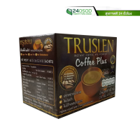 ราคา Truslen Coffee Plus ทรูสเลน คอฟฟี่ พลัส กาแฟปรุงสำเร็จชนิดผง 1 กล่อง มี 10 ซอง (6911158798)